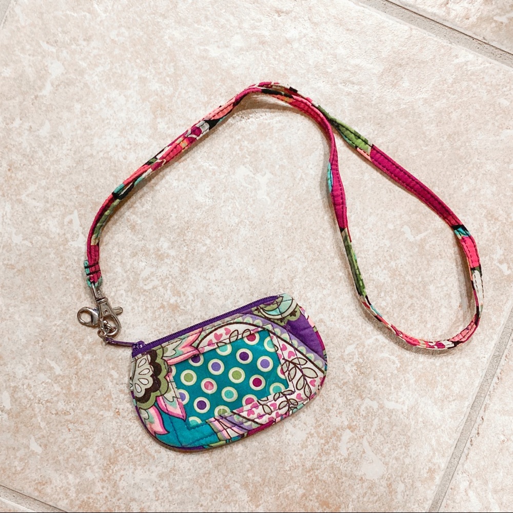 VERA BRADLEY LANYARD/ WALLET